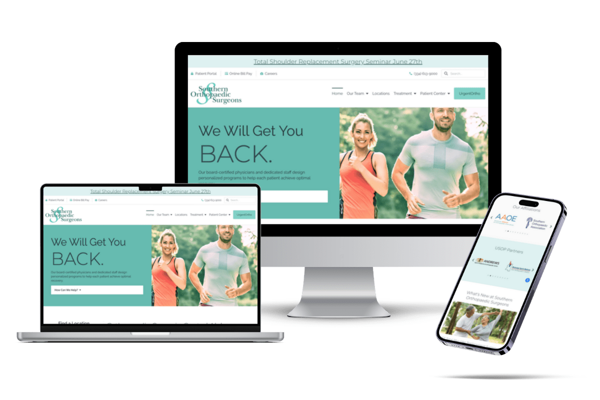 Orthopedic Website Design Trends 2023