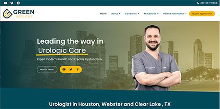 greenurology.com website thumbnail