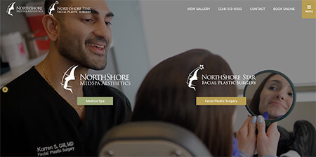 northshore-medspa.com website thumbnail