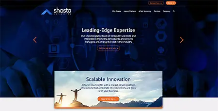 shastanetworks.com website thumbnail